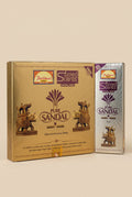 Pur Santal Encens Dhoop – Sacred Scents – Boîte de 6 paquets