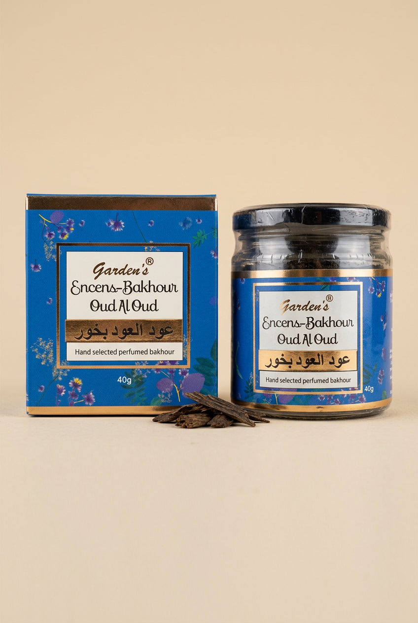 Oud Al Oud Encens – Garden’s – Pot en verre de 40 g