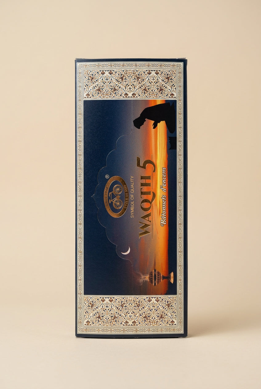 Waqth 5 Bâtonnets d’encens – Cycle – Coffret de 5 paquets