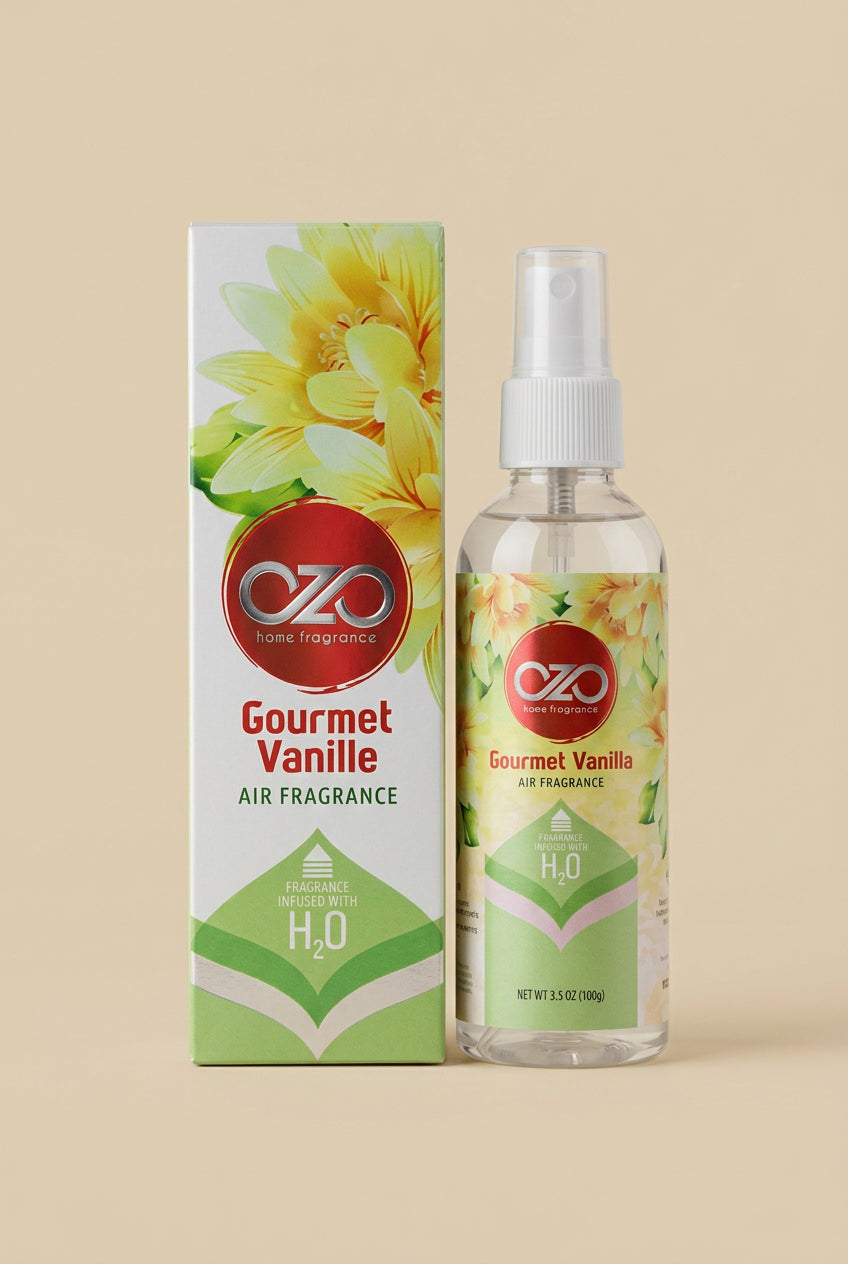Gourmet Vanille Parfum d’intérieur – OZO – À base d’eau