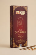Pure Oud Amber Bâtonnets d'encens – Sacred Scents – Boîte de 6 paquets
