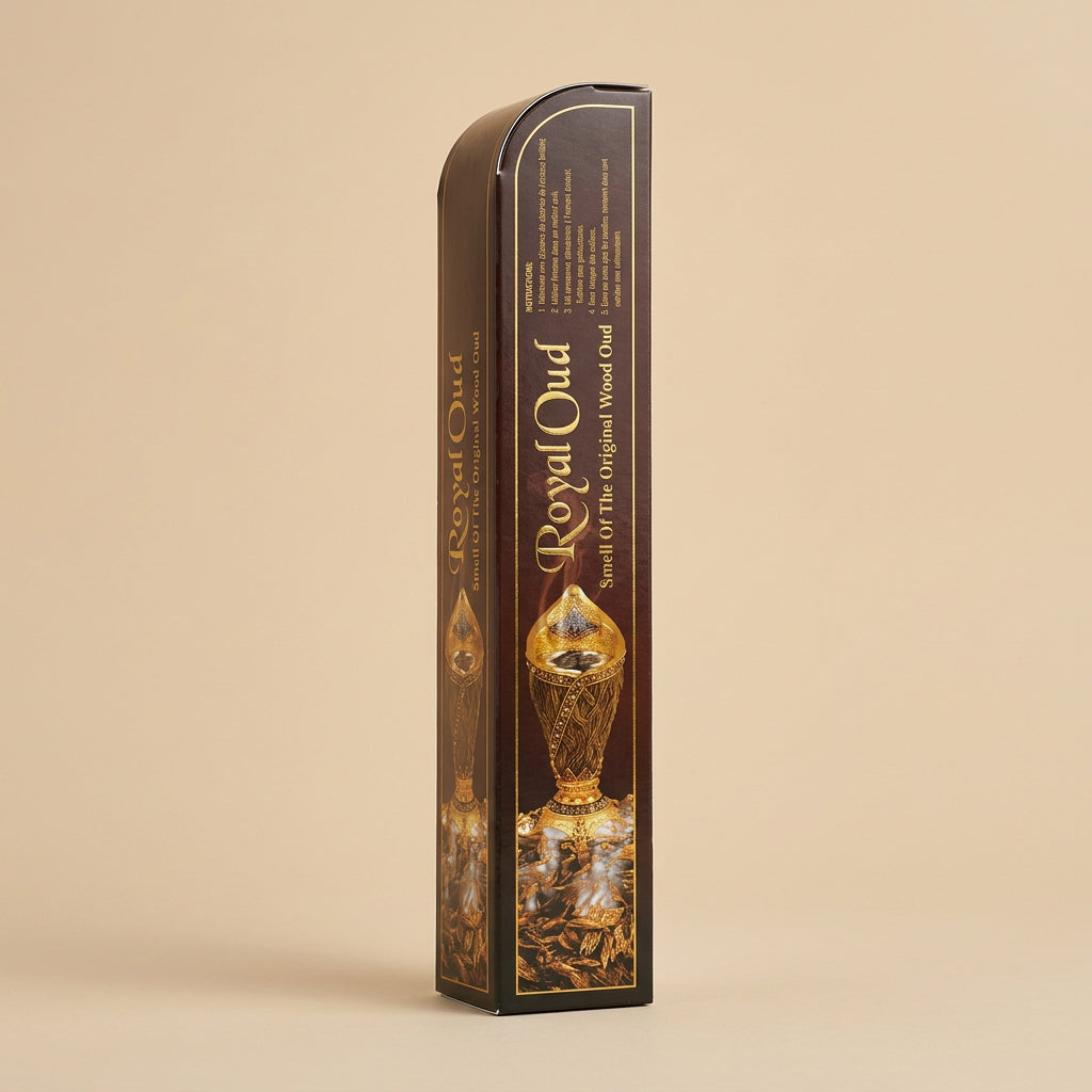Royal Oudh Bâtonnets d'encens – Parimal – Boîte de 6 paquets