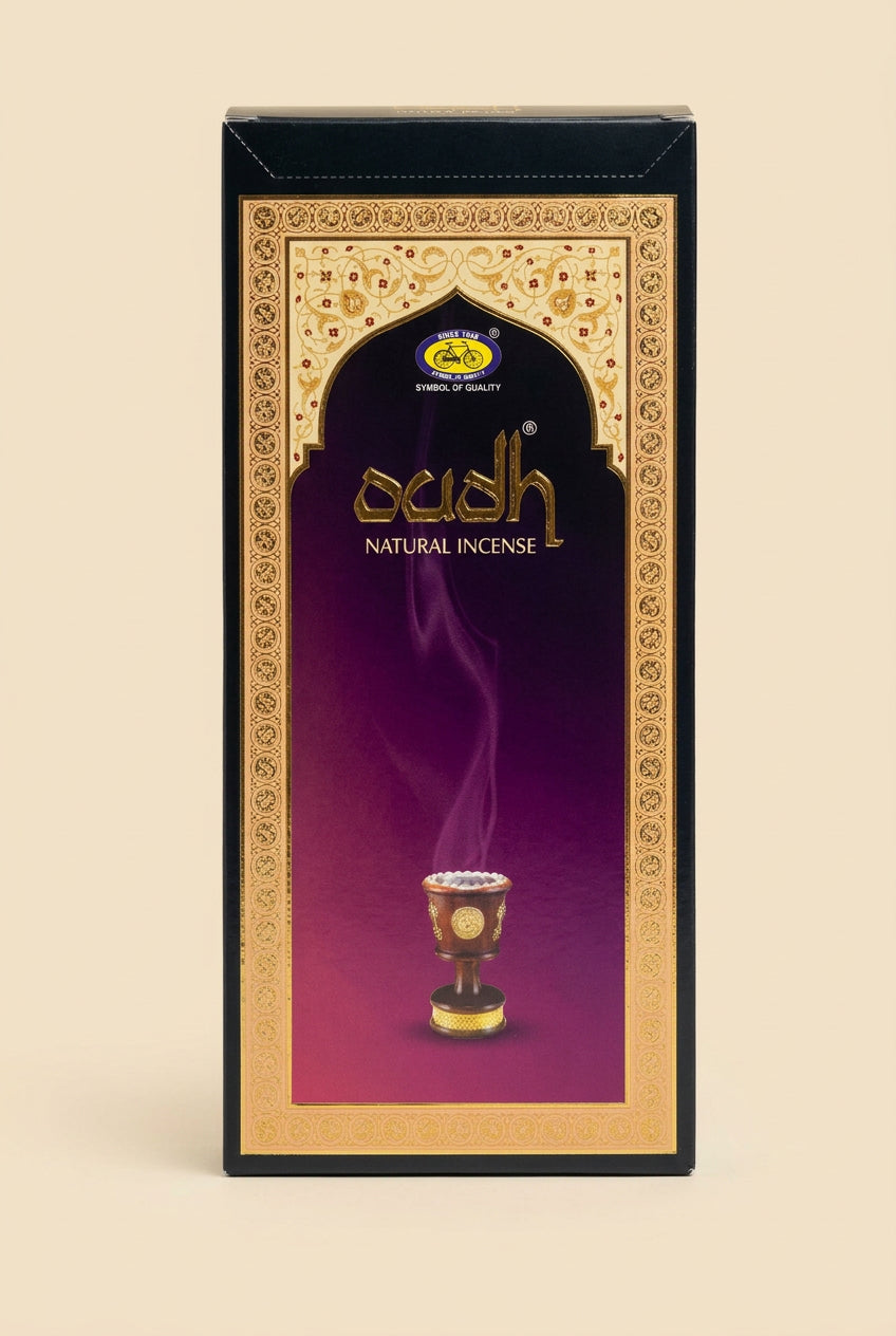 Oudh Bâtonnets d'encens – Cycle – Boîte de 6 paquets