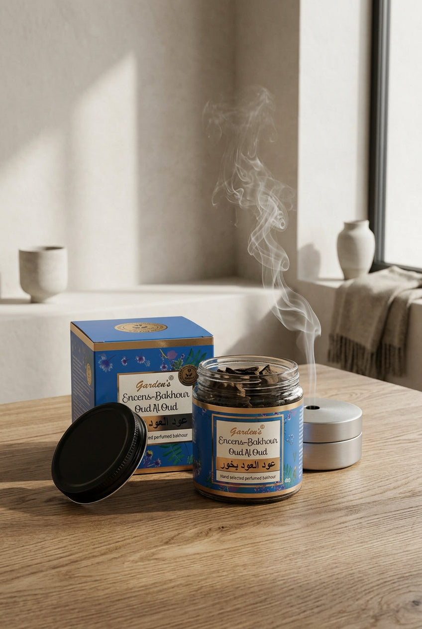Oud Al Oud Encens – Garden’s – Pot en verre de 40 g