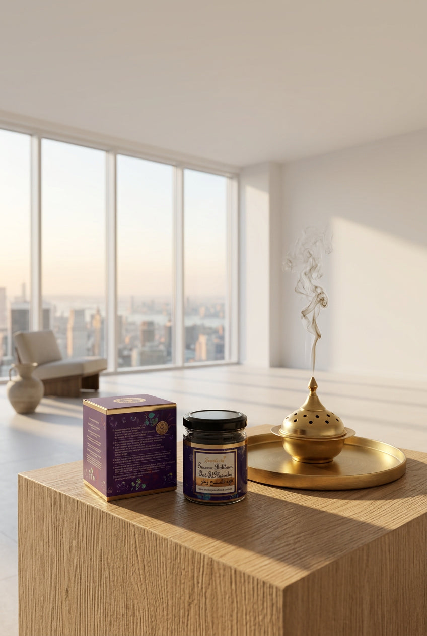 Oud Al Maseeha Encens – Garden’s – Pot en verre de 40 g