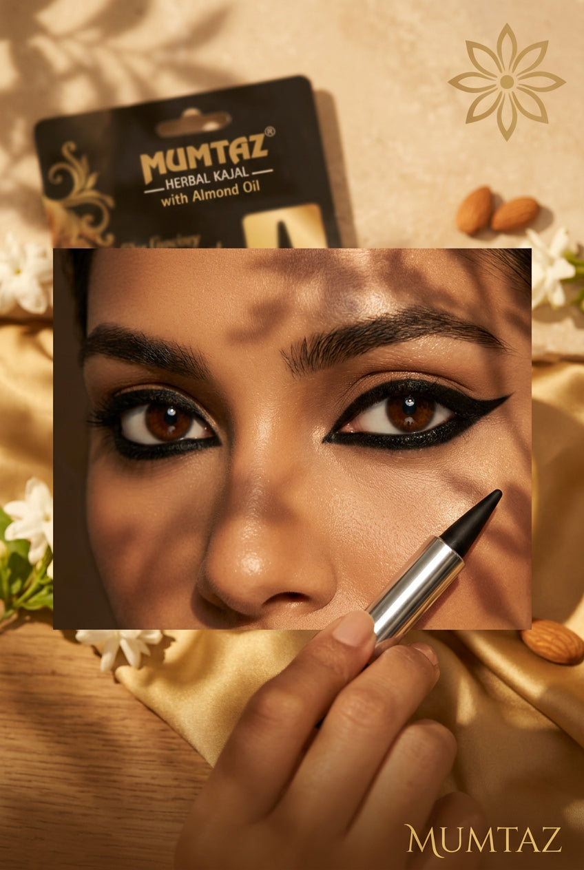 Khôl stick Mumtaz à l’huile d’amande – Yeux sensibles – 1,5 g