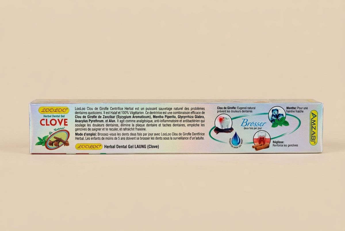 Dentifrice au clou de girofle LooLoo 100 g
