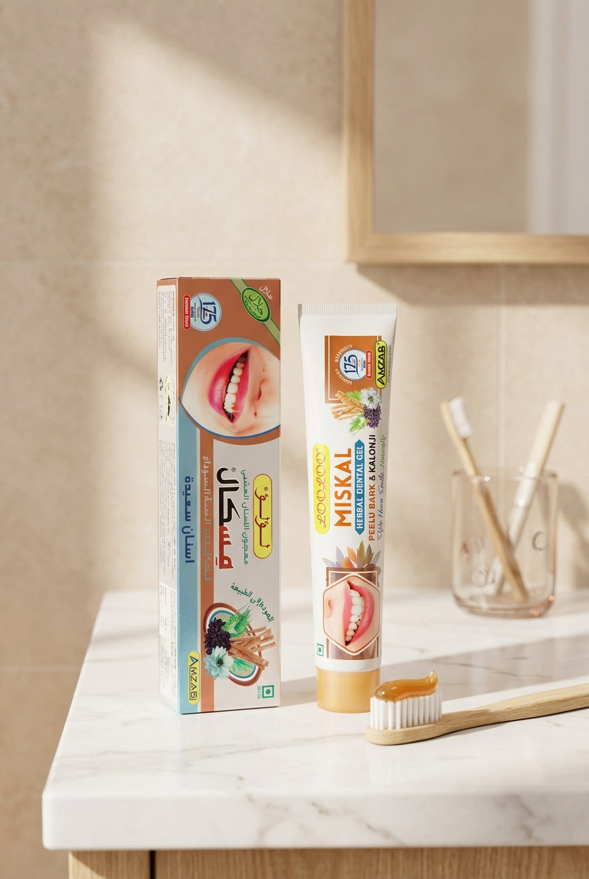 Dentifrice au meswak et à la nigelle LooLoo Miskal – 100 g