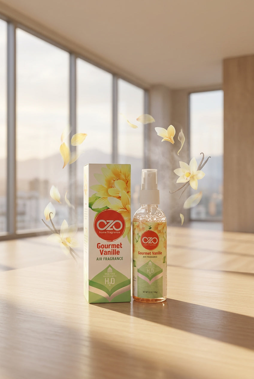 Gourmet Vanille Parfum d’intérieur – OZO – À base d’eau