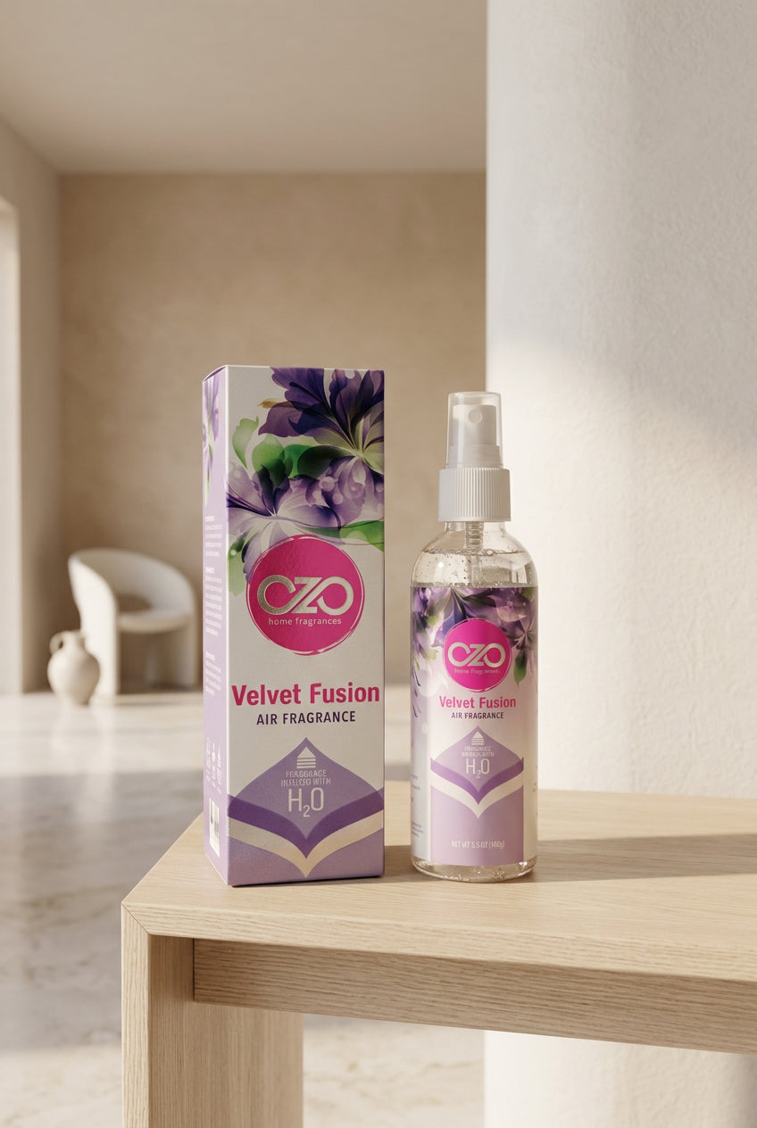 Velvet Fusion Parfum d’intérieur – OZO – À base d’eau