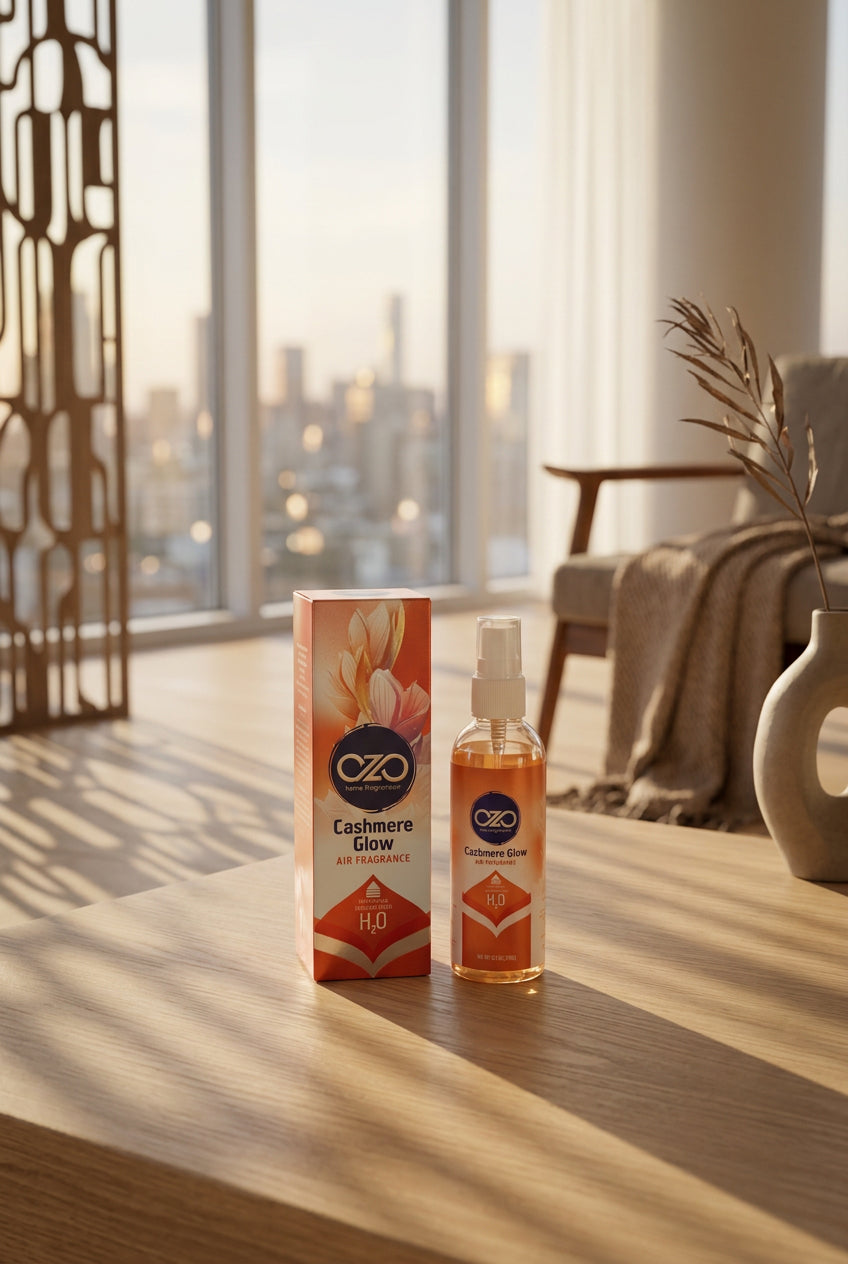 Cashmere Glow Parfum d’intérieur  – OZO – À base d’eau