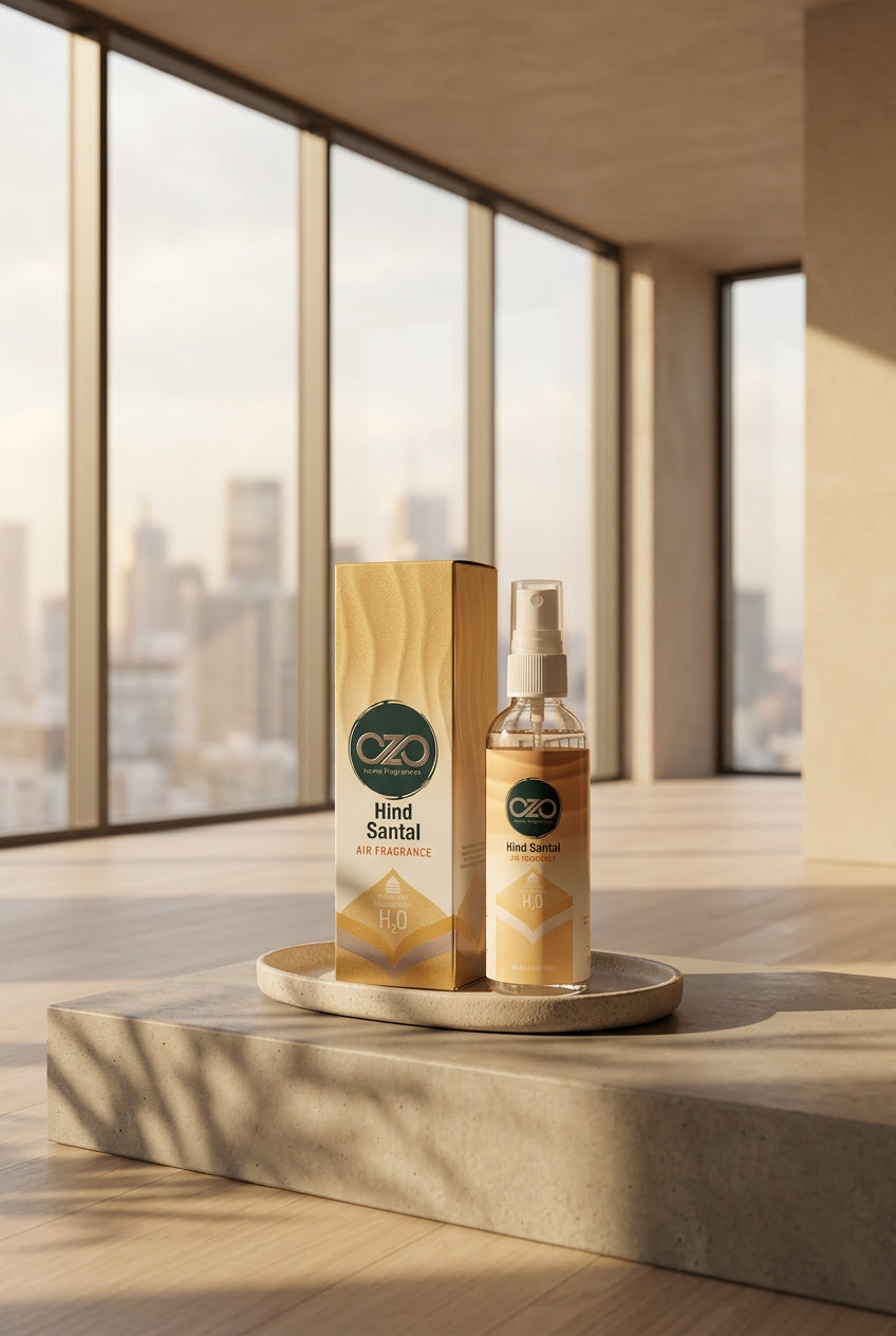 Hind Santal Parfum d’intérieur – OZO – À base d’eau