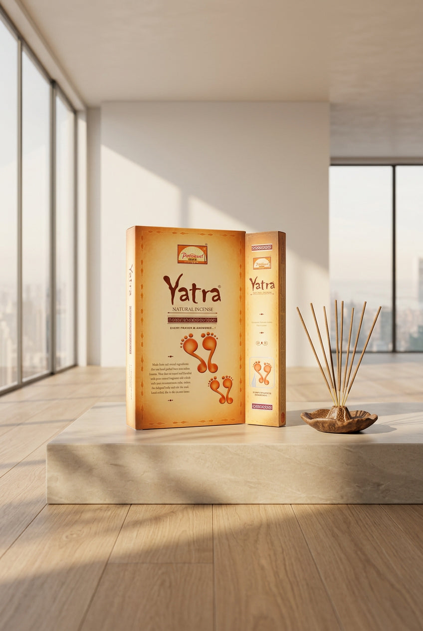 Yatra Bâtonnets d’encens – Parimal – Boîte de 12 paquets