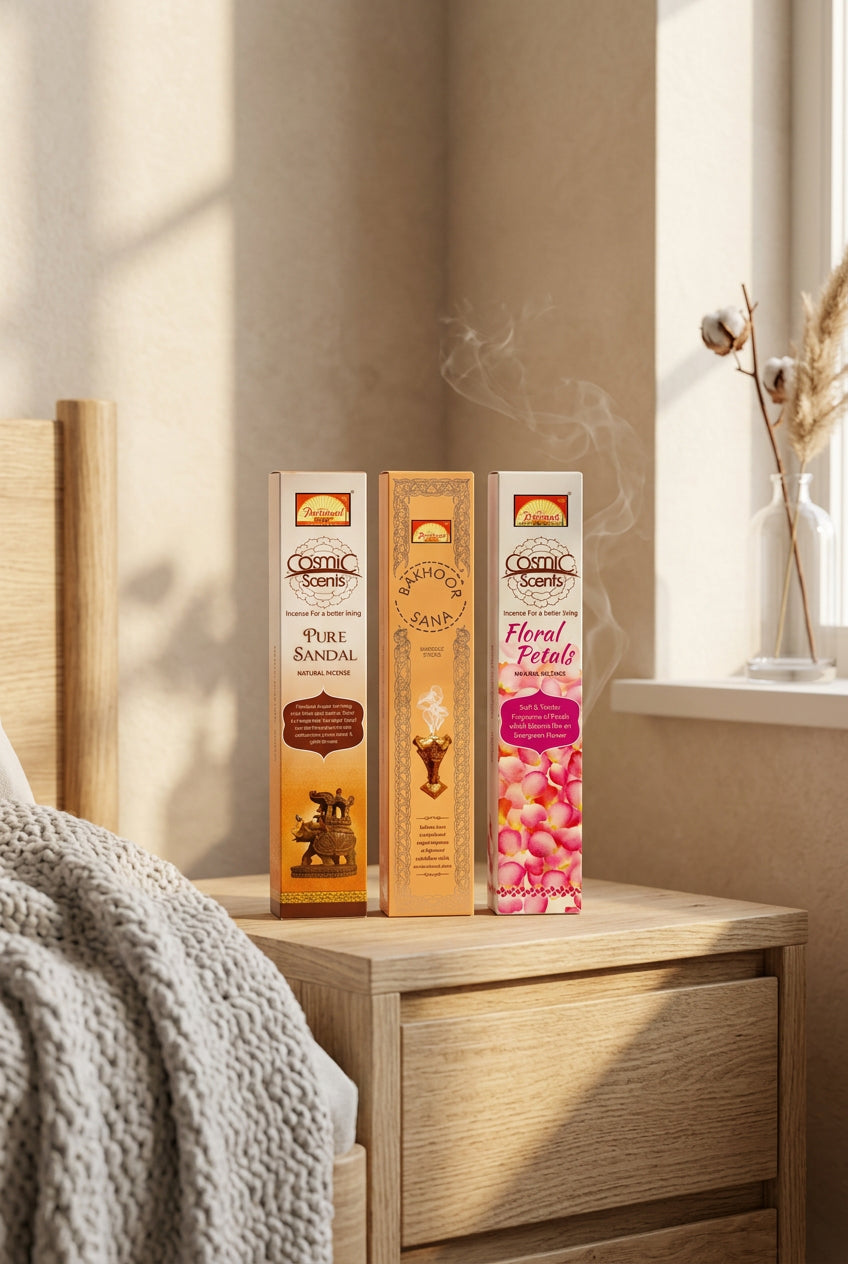 Coffret découverte encens Relaxation et Détente – Parimal – 3 paquets